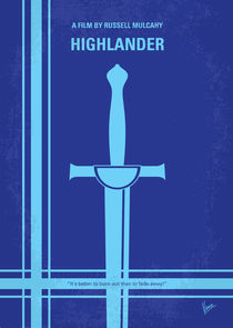 No034 My Highlander minimal movie poster von chungkong