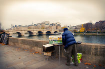 Paris Autumn Landscape von cinema4design