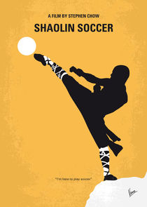 No480 My Shaolin Soccer minimal movie poster von chungkong