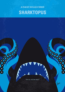No485 My Sharktopus minimal movie poster von chungkong