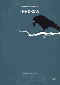No488 My The Crow minimal movie poster by chungkong
