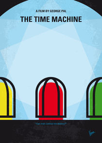 No489 My The Time Machine minimal movie poster by chungkong