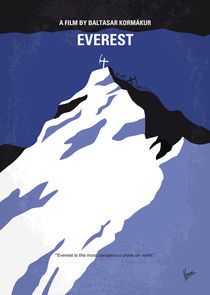 No492 My Everest minimal movie poster by chungkong