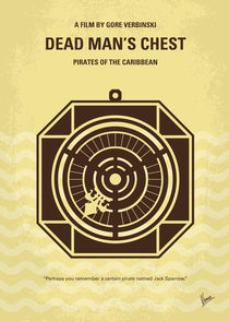 No494-2 My Pirates of the Caribbean II minimal movie poster by chungkong