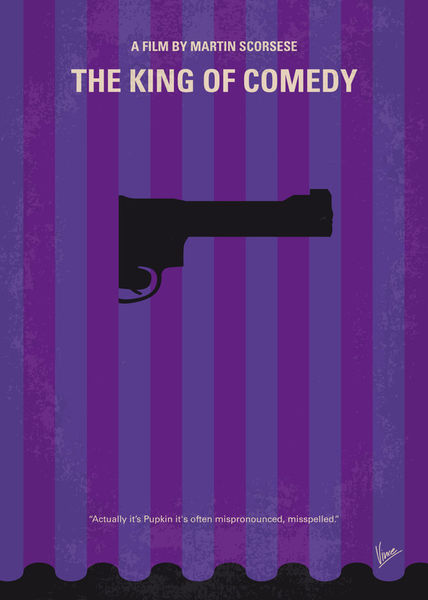 No496-my-the-king-of-comedy-minimal-movie-poster