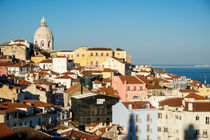 Schöne Aussicht in Lissabon von flylens