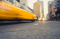 Yellow Cab in Manhattan von goettlicherfotografieren