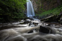 Melincourt falls Resolven south Wales by Leighton Collins