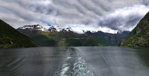 Unterwegs im Fjord von Christiane Calmbacher