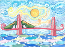 Golden Gate Bridge - San Francisco by Petra E. Thoss