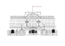 Buckingham Palace von Maxine Lee