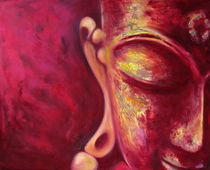 Buddha Red von Michael Ladenthin