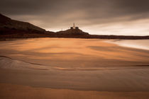 Mumbles lighthouse Swansea  von Leighton Collins