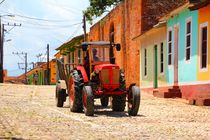 Traktor auf Kubas Straßen von ann-foto
