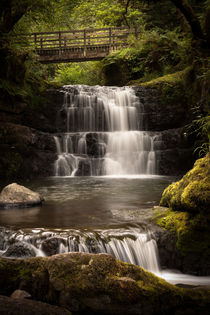 Sychryd Cascades and Waterfall by Leighton Collins