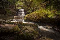 Sgydau Sychryd waterfalls by Leighton Collins