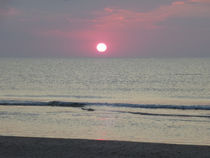 Sonnenuntergang am Strand by Eva Dust