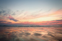 Dusk on the beach by Jeremy Sage