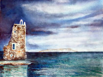 Wachturm im Meer  von Irina Usova