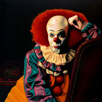 Pennywise painting by Paul Meijering