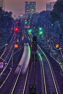 'Railway to Hamburg' von Marc Heiligenstein