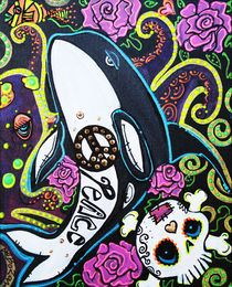The Peace Whale von Laura Barbosa