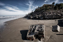 Ruins at the beach Aguas Dulces by Diana C. Bernardi