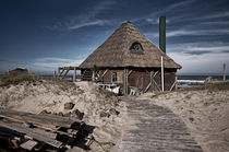 Thatched house on the beach Aguas Dulces by Diana C. Bernardi