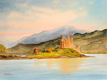 Tranquil Eilean Donan Castle Scotland by bill holkham