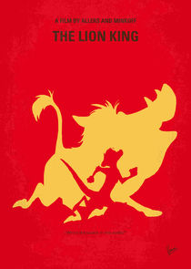 No512 My The Lion King minimal movie poster von chungkong