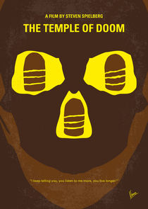 No517 My The temple of doom minimal movie poster von chungkong