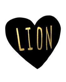 Lion Heart von Leah Flores