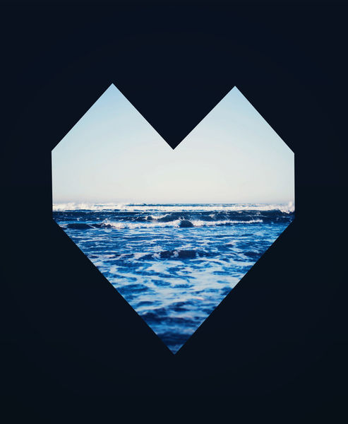 Ocean-heart-deny-canvas