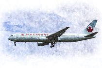 Air Canada Boeing 777 Art by David Pyatt