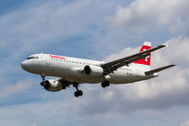 Swiss Airlines Airbus A320 by David Pyatt
