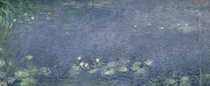Seerosen: Morgen by Claude Monet