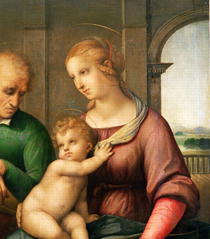 Die Heilige Familie von Raffaello Sanzio of Urbino