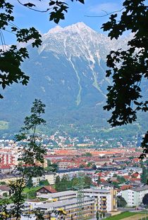 Blick über Innsbruck... 1 by loewenherz-artwork