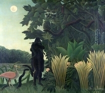 Der Schlagenbeschwörer by Henri J.F. Rousseau