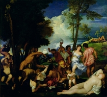 Die Andrians von Tiziano Vecellio