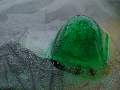 Emerald-green-ice