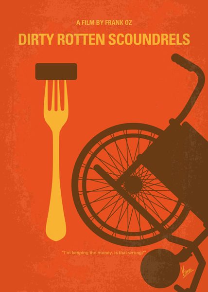 No536-my-dirty-rotten-scoundrels-minimal-movie-poster