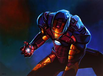 Iron-man-painting