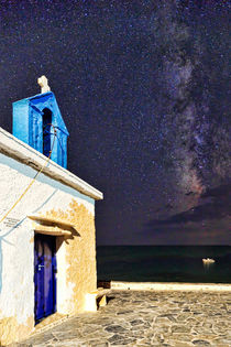 A chapel under the Milky Way  by Constantinos Iliopoulos