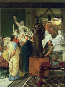 Dealer in Statues  von Sir Lawrence Alma-Tadema