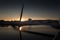 Millennium bridge swansea  by Leighton Collins