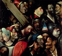 The Carrying of the Cross  by Hieronymus Bosch