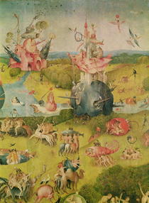 The Garden of Earthly Delights: Allegory of Luxury, central pane by Hieronymus Bosch