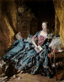 Madame de Pompadour von Francois Boucher