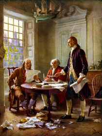 Writing The Declaration of Independence von warishellstore